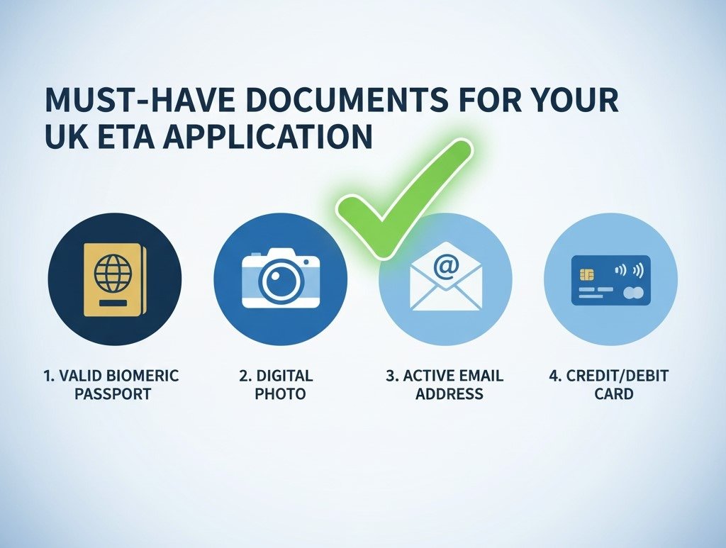 UK ETA Application Form: All Required Fields and Documents for 2025 1 Before You Begin Your Essential UK ETA Document Checklist