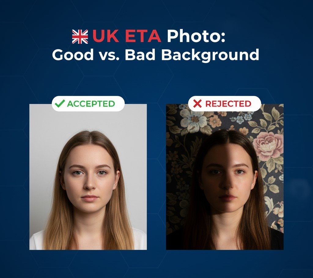 UK ETA Photo Requirements: Size and Digital Specifications Guide 3 Face, Expression, and Background Rules