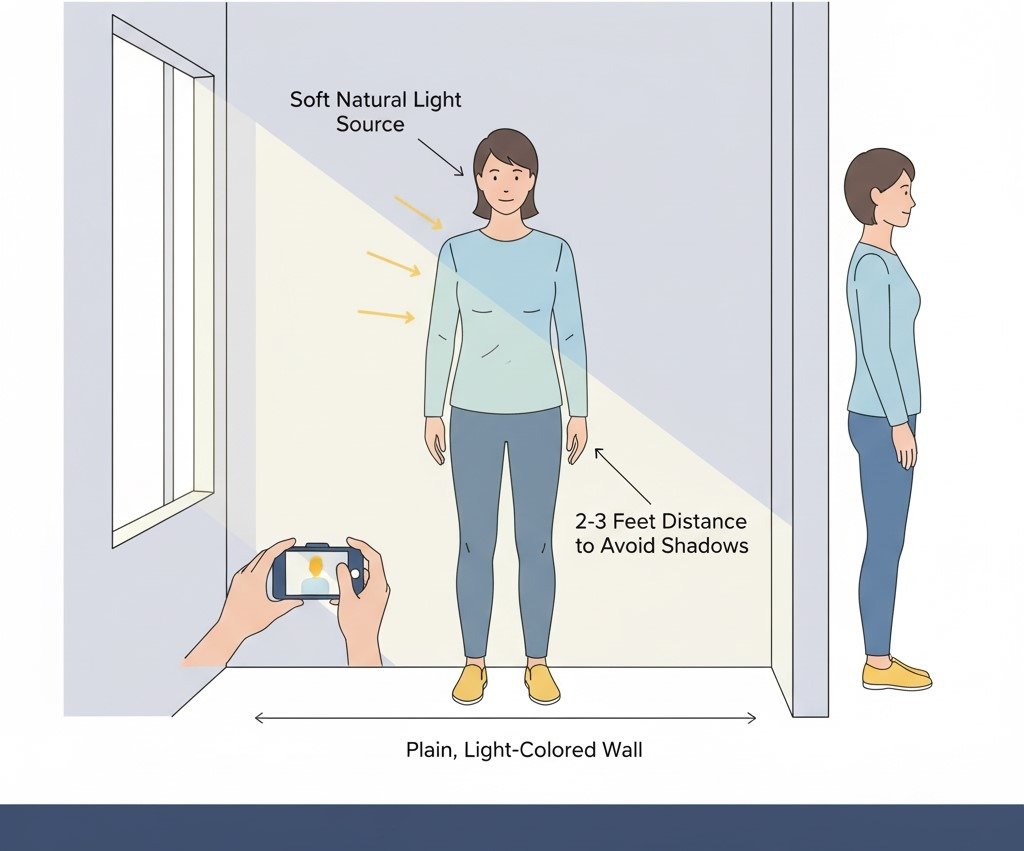 UK ETA Biometric Requirements: The Official Photo Checklist for a Seamless Application 4 Optimizing Your Photo Background and Lighting