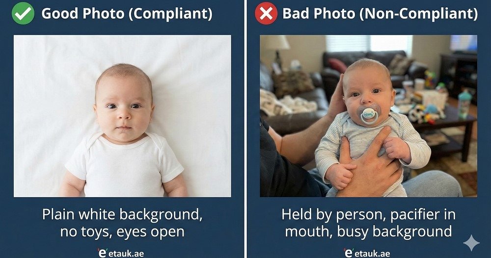 The Hard Part Taking a Compliant Photo for Infants