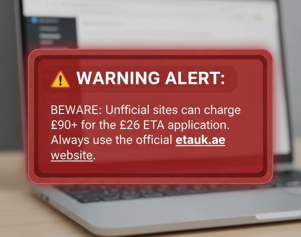 Warning Unofficial Third-Party Websites