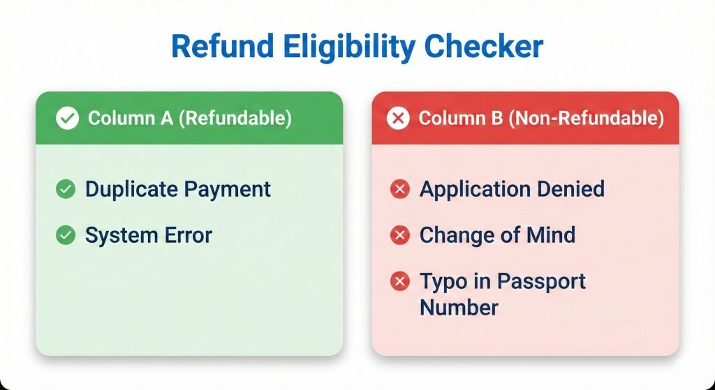 When is a Refund NOT Possible