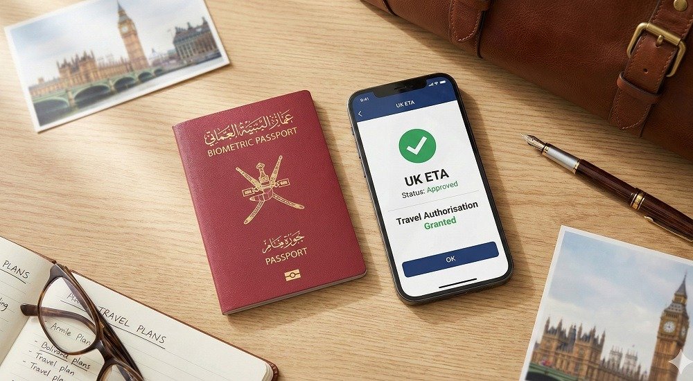 Oman UK ETA Requirements Checklist for Passport, Photo, & Personal Details