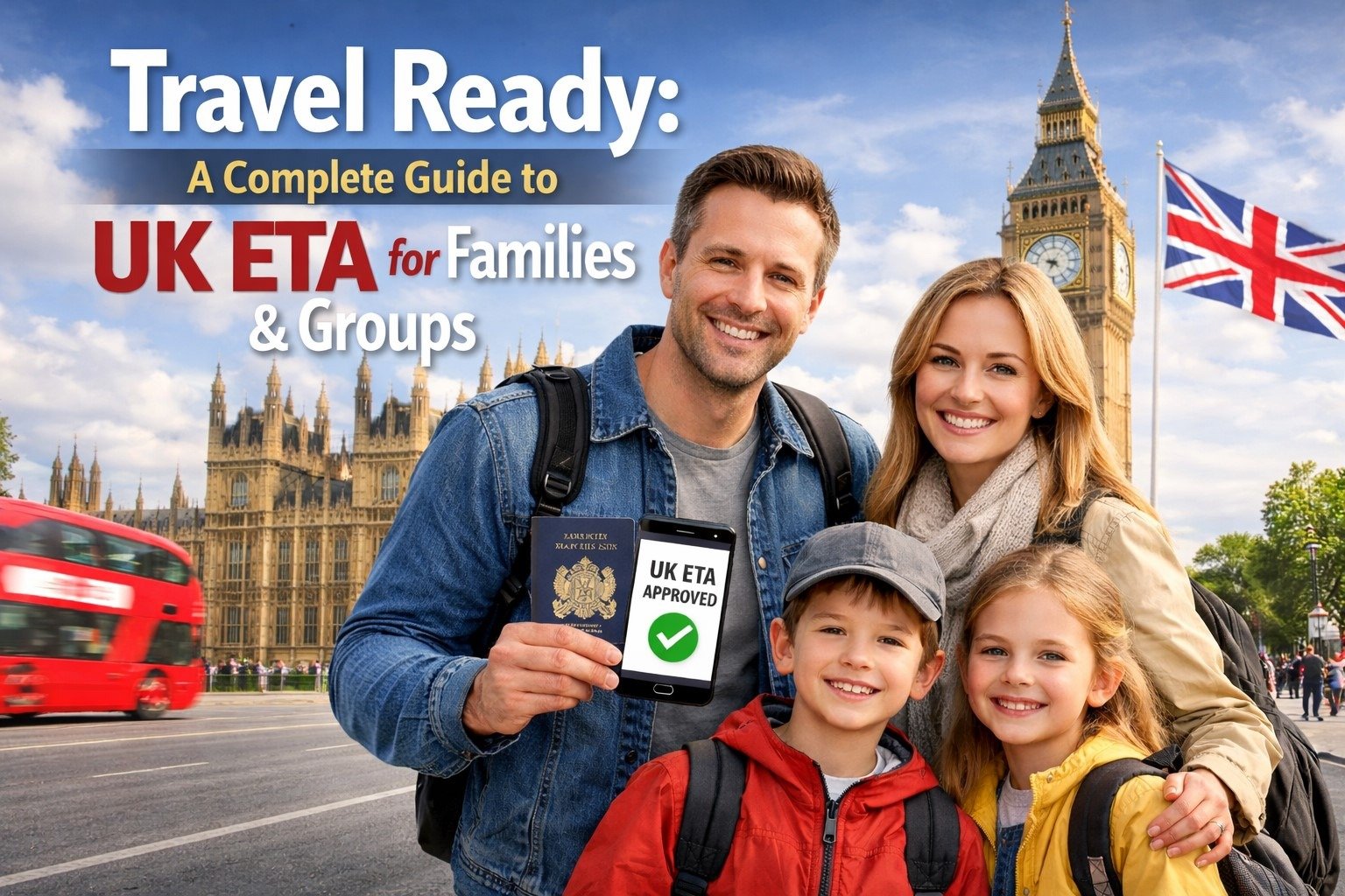 UK ETA for Families & Groups Apply Together