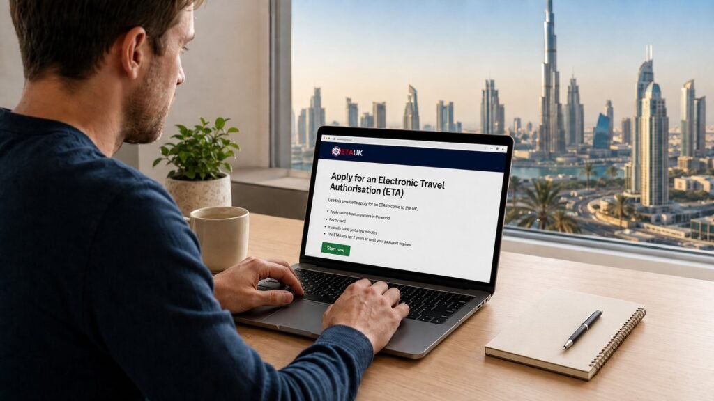 Applying for uk eta from Gulf region