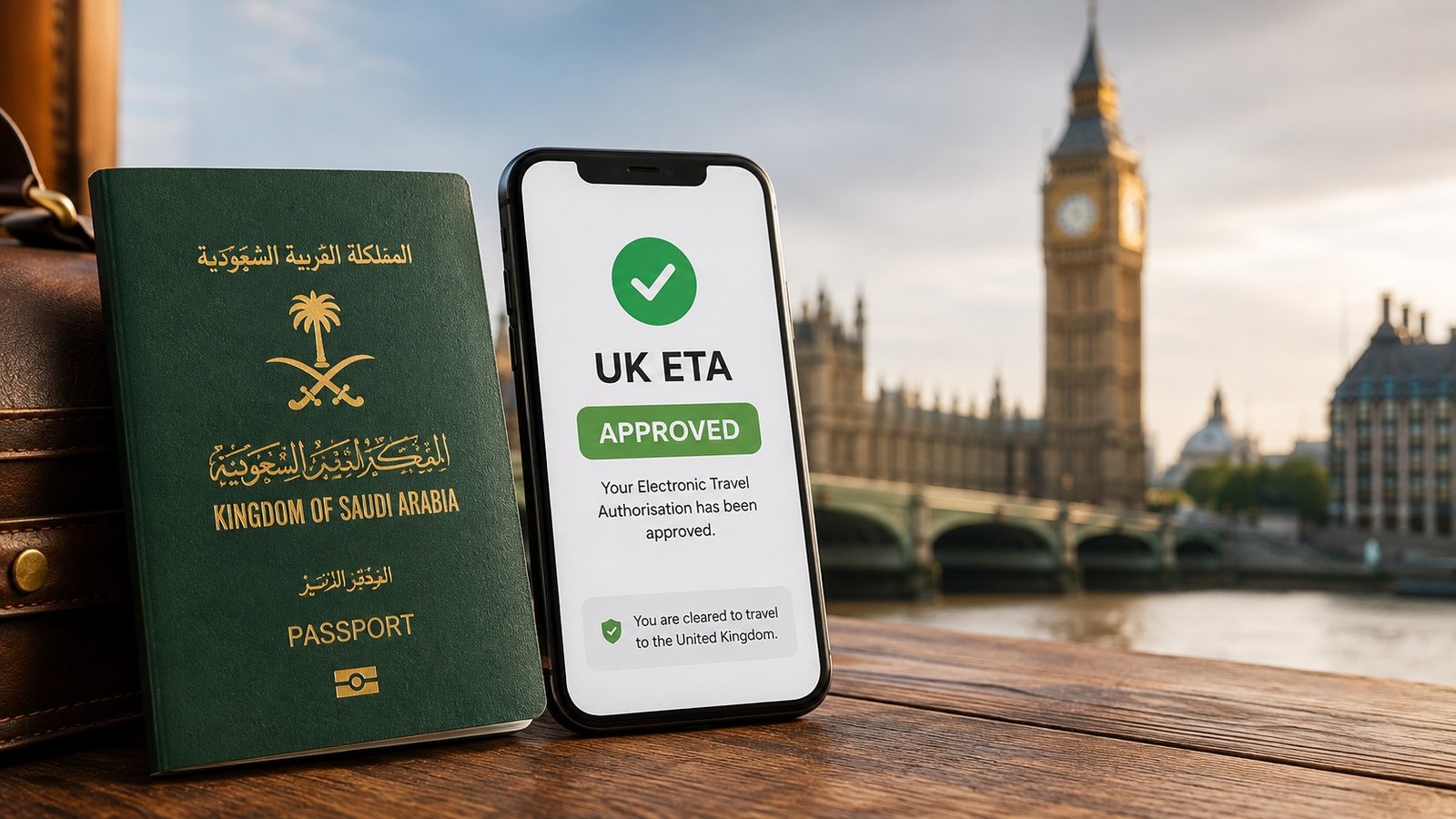 UK ETA Approved in London